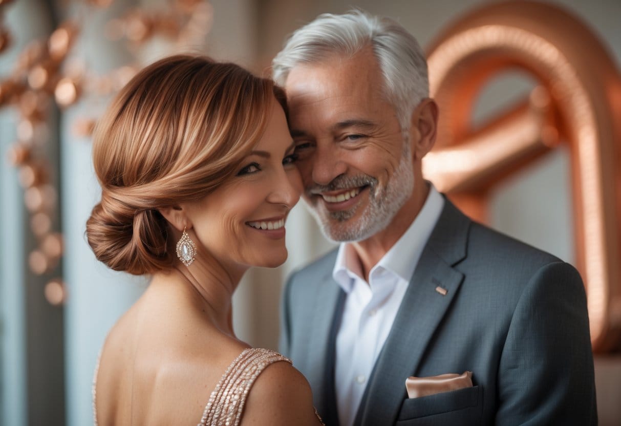 Gor noget ekstra ud af håret til kobberbrylluppet